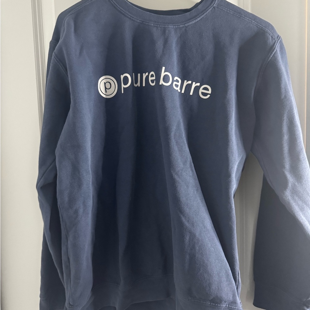 Pure Barre Comfort Colors Navy Sweatshirt
